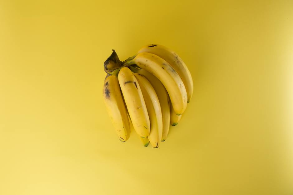 A close-up image of a banana, representing its symbolic meaning in various cultures and religions.