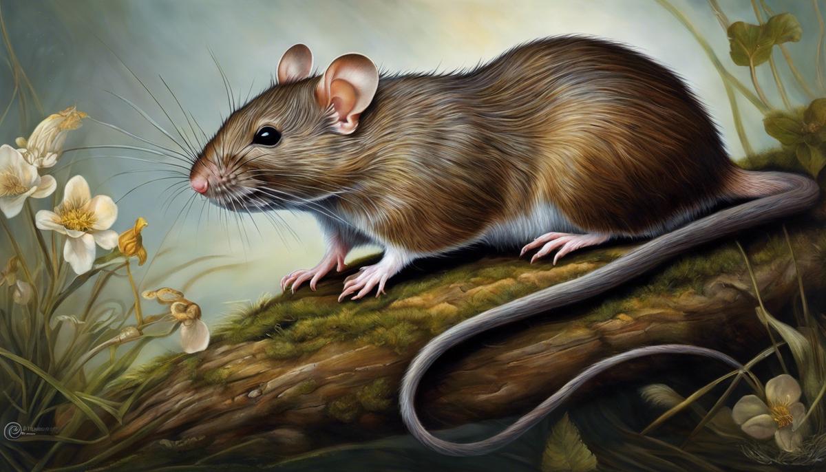 Image depicting a dream of a brown rat, symbolizing guidance and self-awareness for the dreamer.