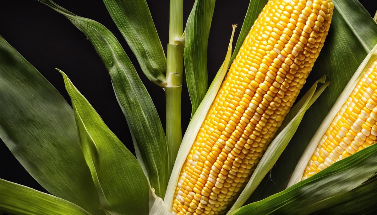 An image of a ear of corn representing the impact of corn in our subconscious