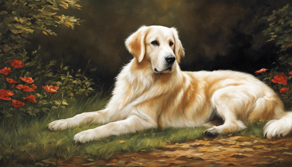 A picture of a dog symbolizing loyalty and unconditional love in biblical literature