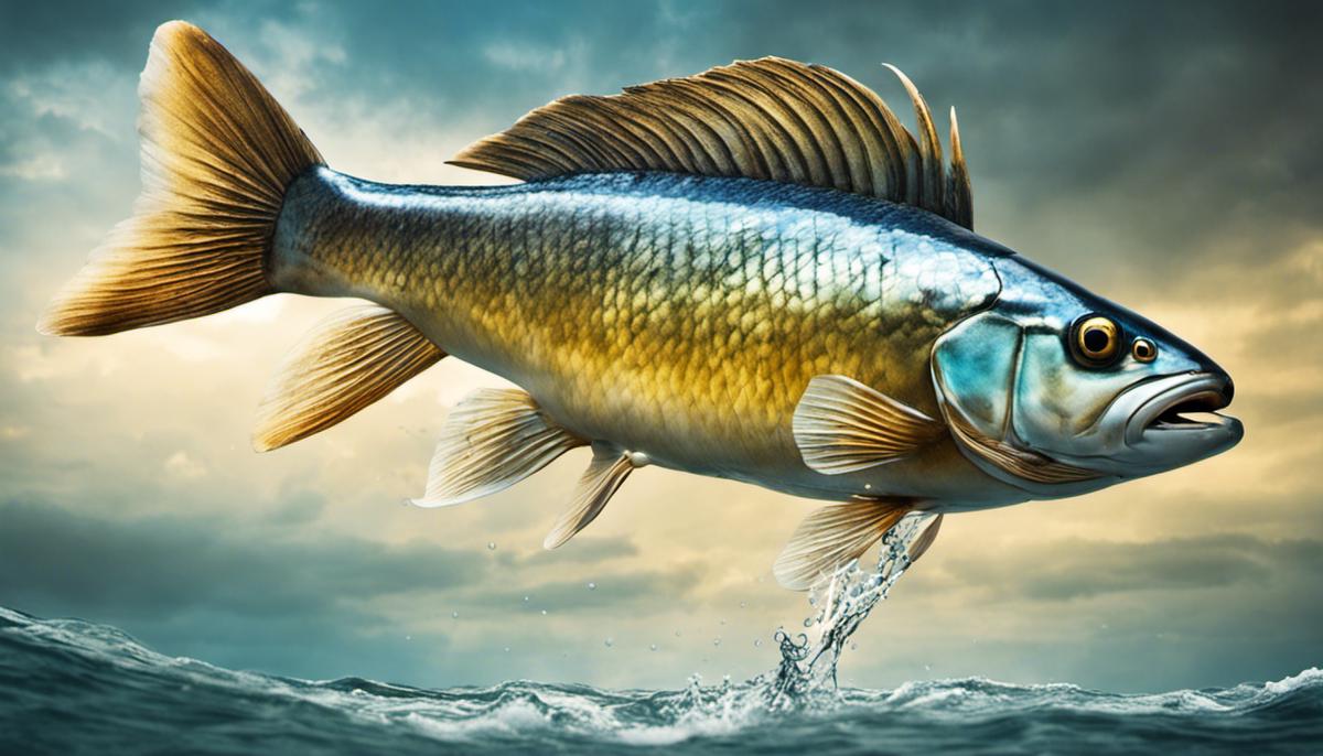 Image of a fish out of water, representing the theme of the text, which is the biblical interpretations of 'fish out of water' dreams in a modern context.