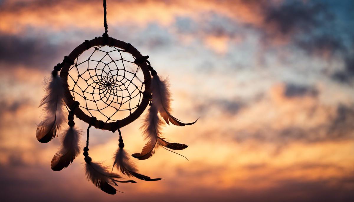 Image of a dreamcatcher with the number 20 incorporated, representing the interpretation of number 20 in dreams.