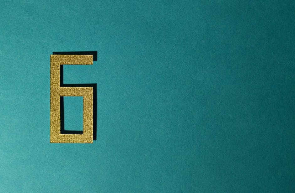 An image depicting the historical and cultural significance of the number six.