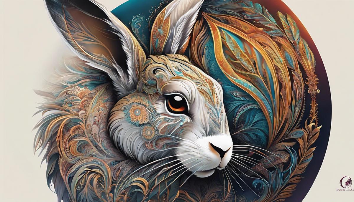 An image of a rabbit symbolizing the diverse cultural and historical meaning it holds in dreams and mythology