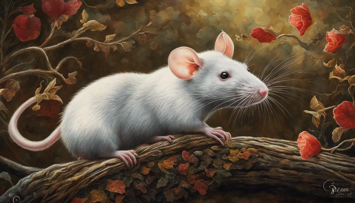 Image depicting diverse interpretations of rat symbolism in dreams.