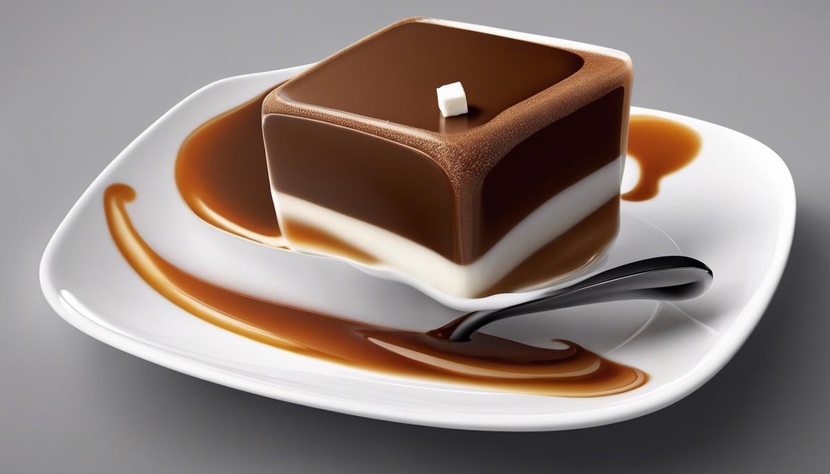 An image of a sugar cube melting in a cup of coffee, representing the sweetness and joy associated with sugar in dreams.