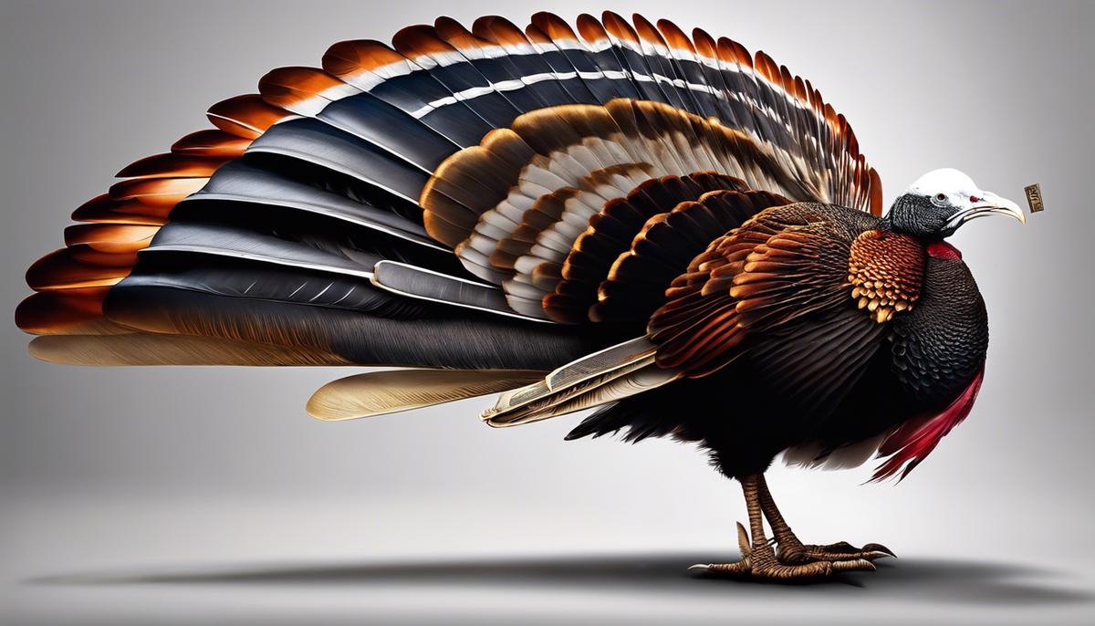 An image of a turkey in a dream, representing the various interpretations influenced by societal context and cultural significance.